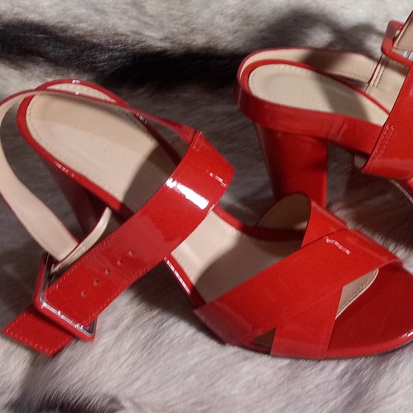J CREW SYDNEY patent sandals size 5 - Picture 3 of 10